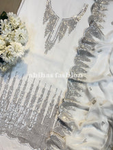 β¨ 3PC Gala & Daman Embroidery β¨ (PURE WHITE) - Abihas Fashion