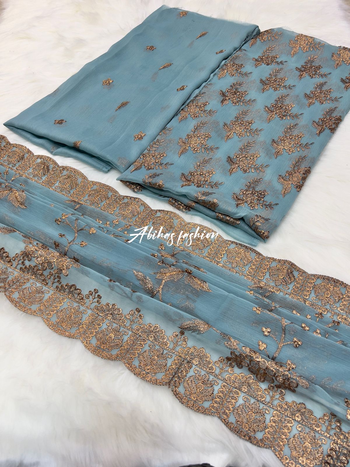 (MINT) 🔥 *SOFT CHIFFON BIG SALE – LUXURY PARTY WEAR 3PC COLLECTION* 🔥