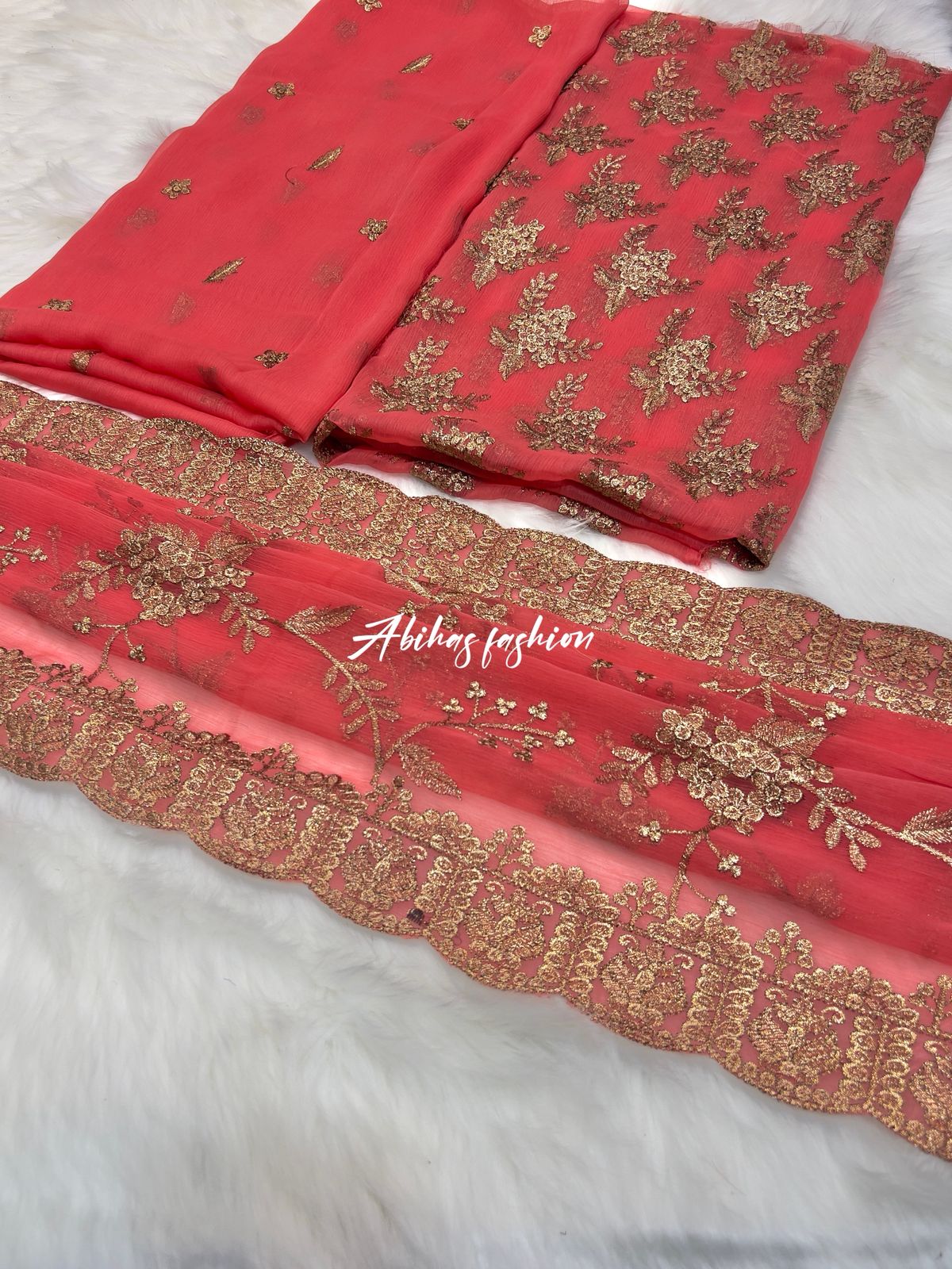 (T-PNIK) 🔥 *SOFT CHIFFON BIG SALE – LUXURY PARTY WEAR 3PC COLLECTION* 🔥