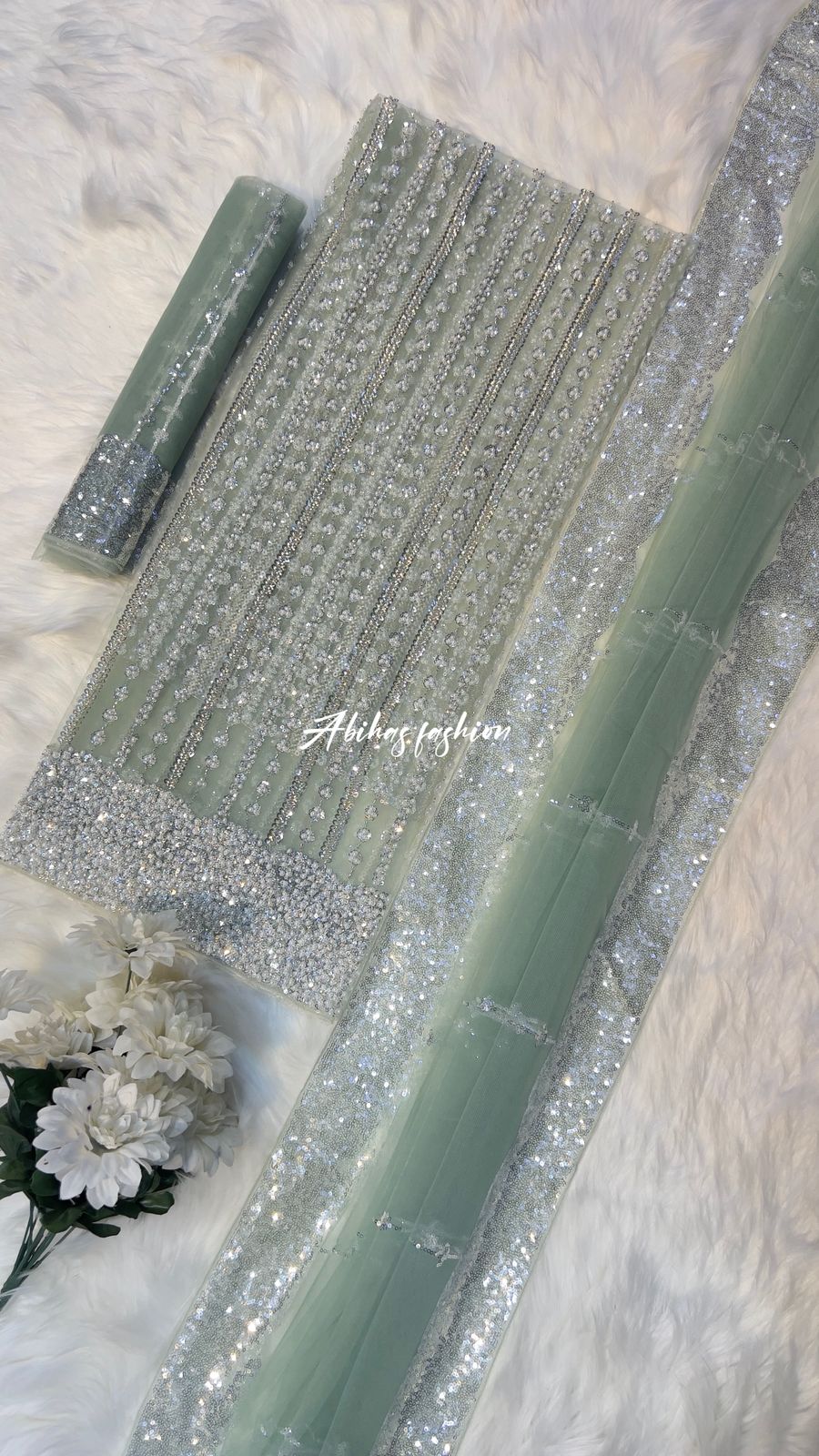 (PISTA) ✨ *FINE NET CUTDANA DRESSES* ✨