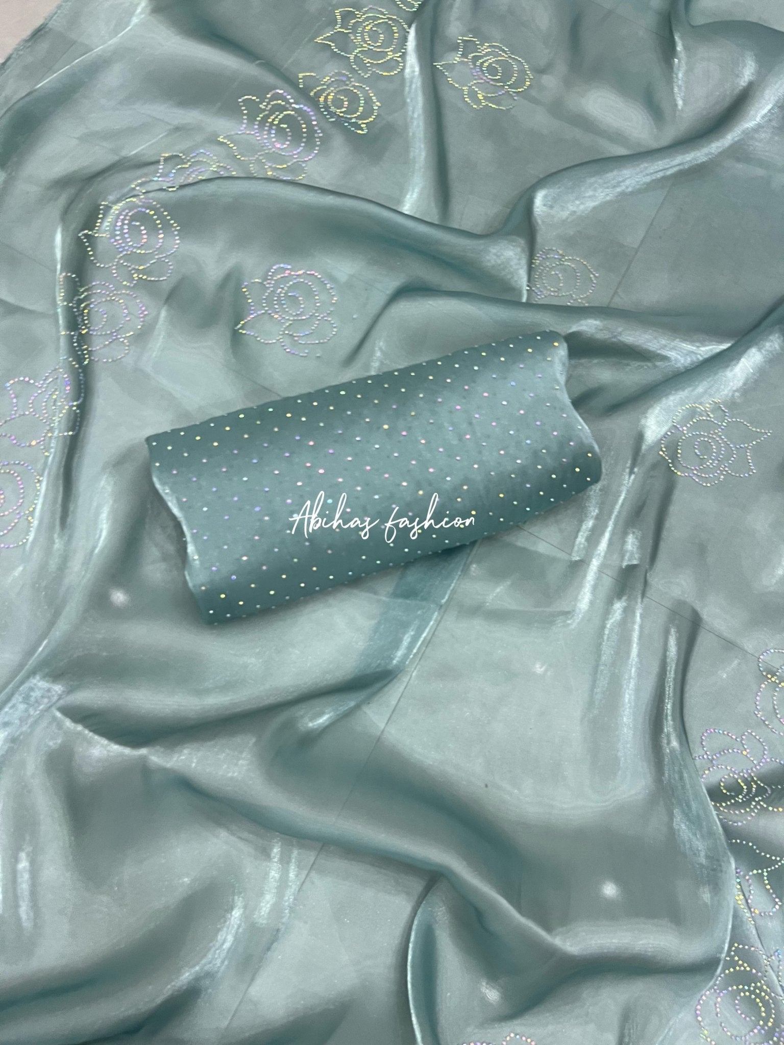 NEW SHEESHA SILK (MINT) - Abihas Fashion