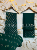 **🌟 Turkish Stone Collection – Elegance That Lasts Forever 🏛️**(SEE - GREEN) - Abihas Fashion
