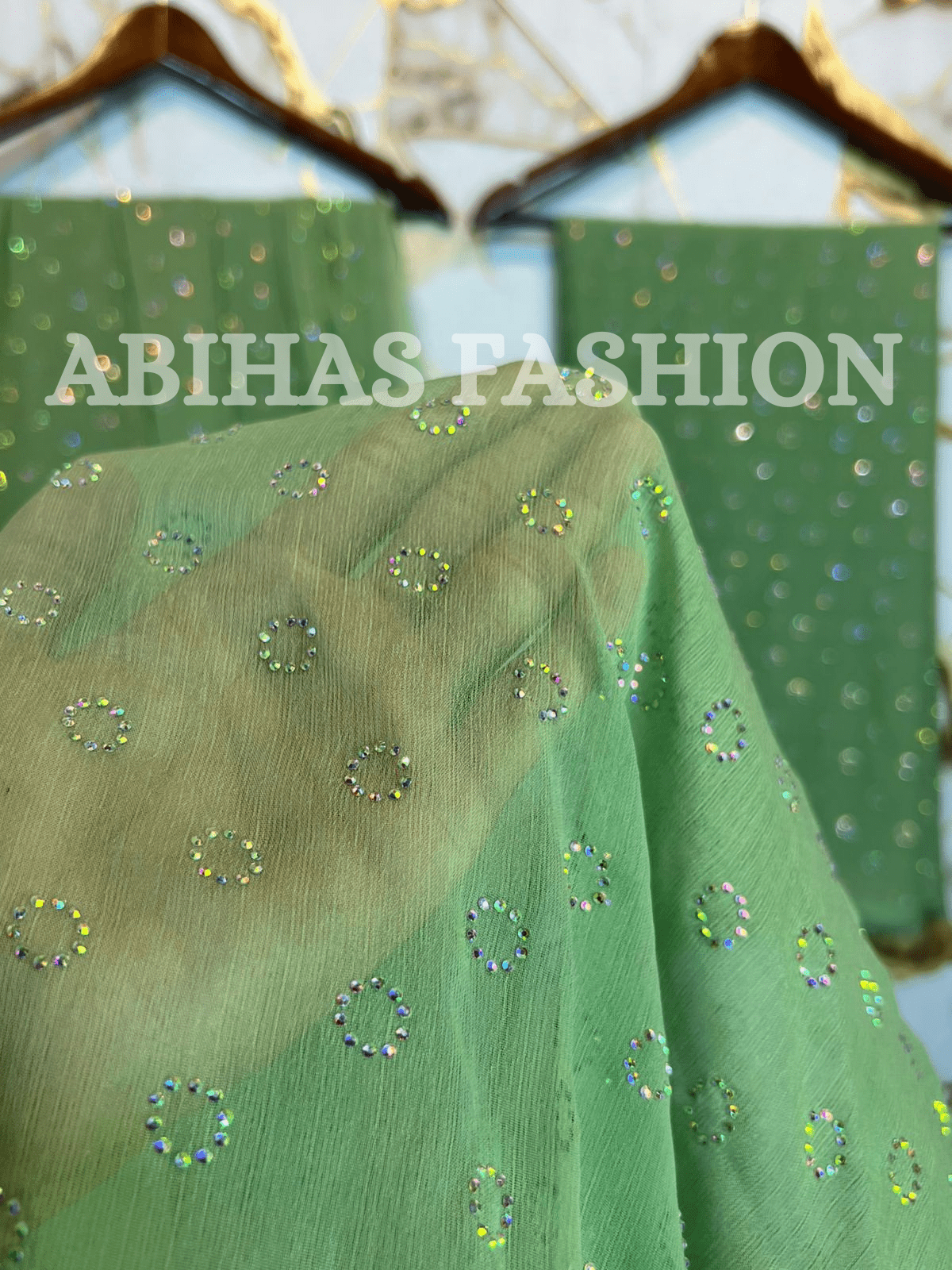 **🌟 Turkish Stone Collection – Elegance That Lasts Forever 🏛️**(MINT - GREEN) - Abihas Fashion