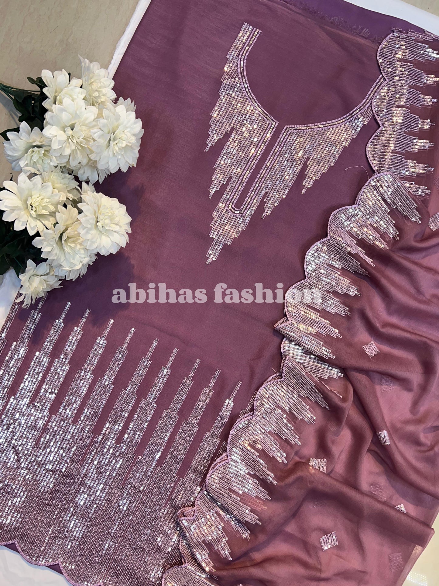 ✨ 3PC Gala & Daman Embroidery ✨ (PEYAZI)