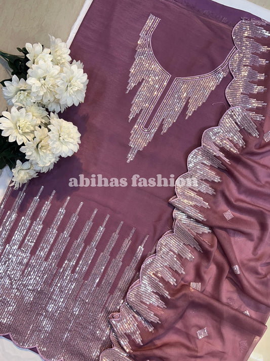 ✨ 3PC Gala & Daman Embroidery ✨ (PEYAZI)