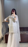 🔥 Chikan Kari Design – Soft Chiffon Luxury Collection 🔥 (KASNI) - Abihas Fashion