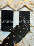 **🌟 Turkish Stone Collection – Elegance That Lasts Forever 🏛️**(BLACK) - Abihas Fashion