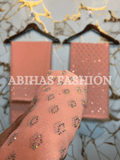 **🌟 Turkish Stone Collection – Elegance That Lasts Forever 🏛️**(PEACH) - Abihas Fashion