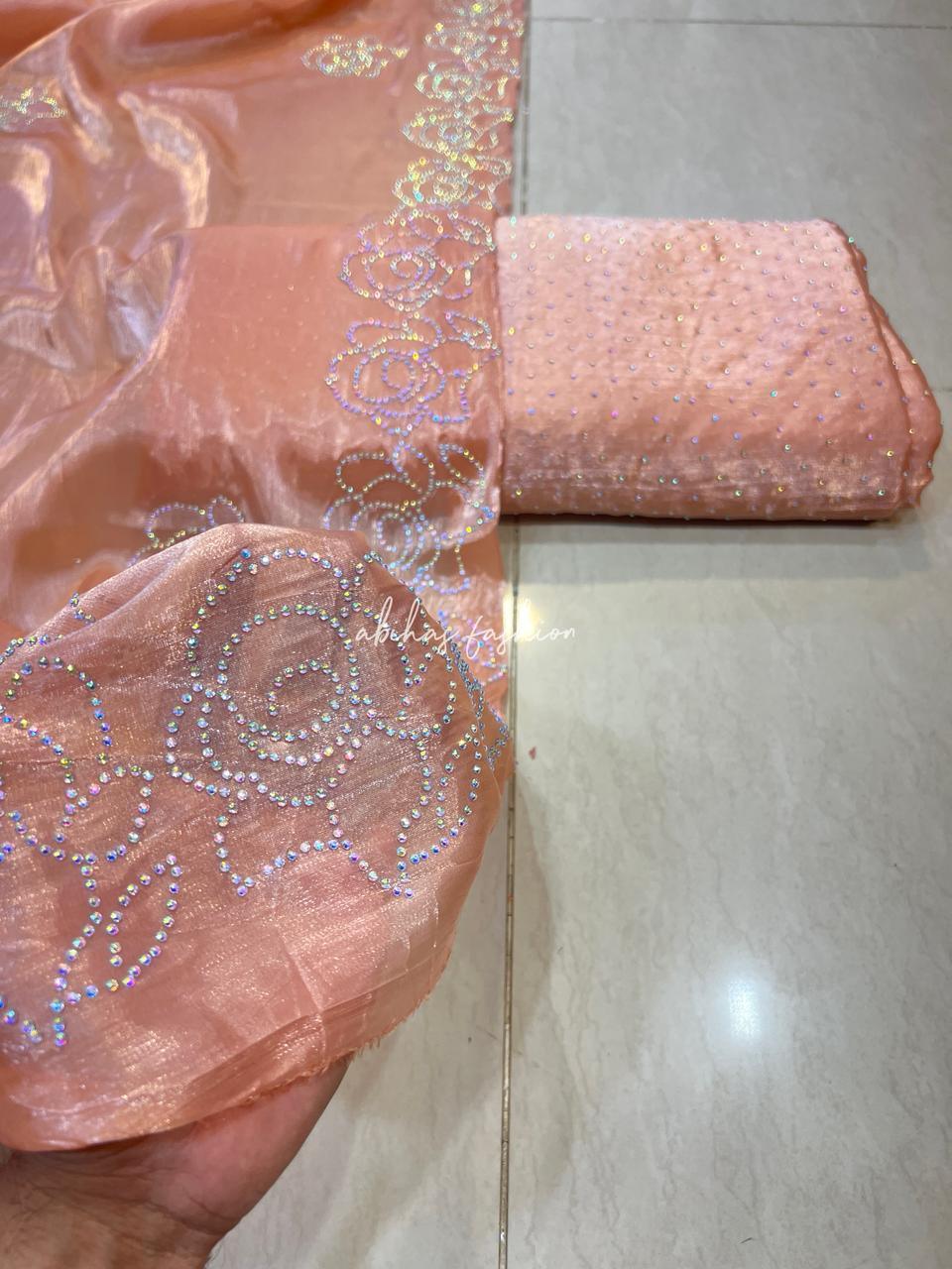 NEW SHEESHA SILK (PEACH)