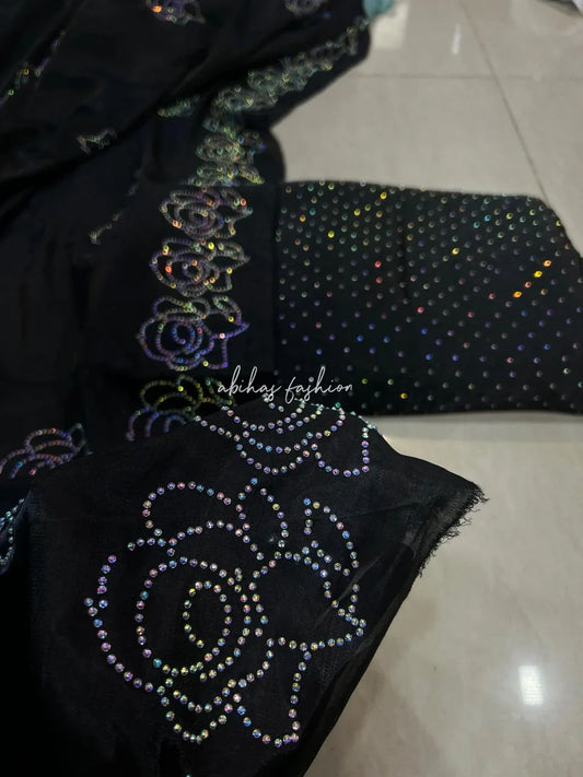 NEW SHEESHA SILK (JUTT-BLACK)