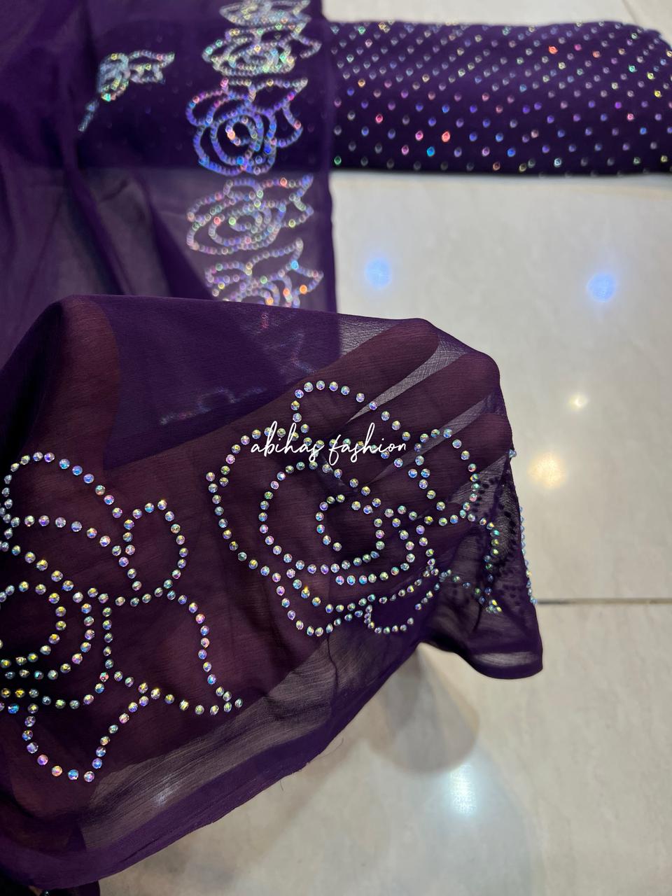 Pure Bember Chiffon 3 Piece (JAMNI)