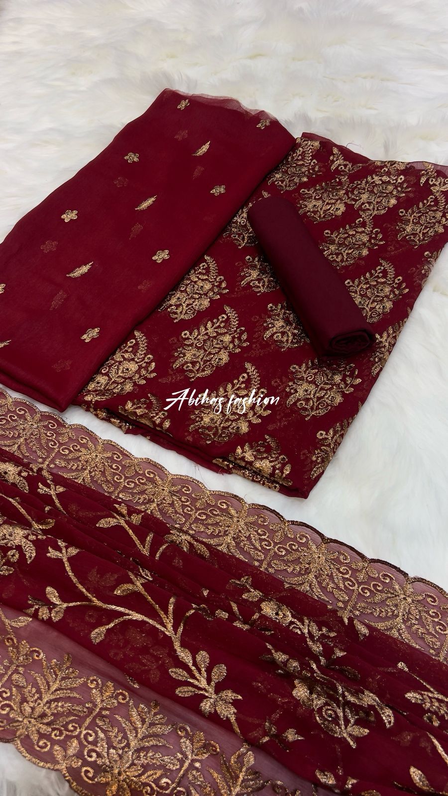 (MEHRON) 🔥 *SOFT CHIFFON BIG SALE – LUXURY PARTY WEAR 3PC COLLECTION* 🔥