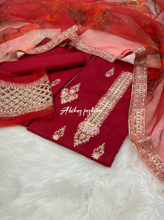 Breeza LAWN 90/70 Premium Collection (RED)