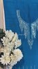 ✨ 3PC Gala & Daman Embroidery ✨ (ZINK-BLUE)
