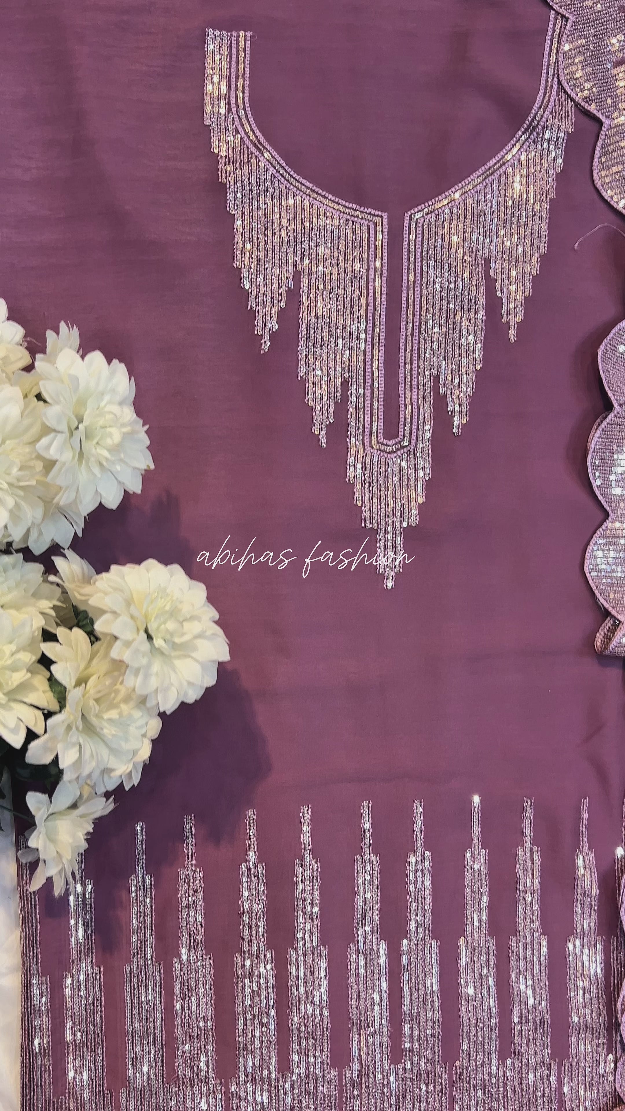 ✨ 3PC Gala & Daman Embroidery ✨ (PEYAZI)